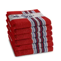 DDDDD Keukendoek Friesian red 
